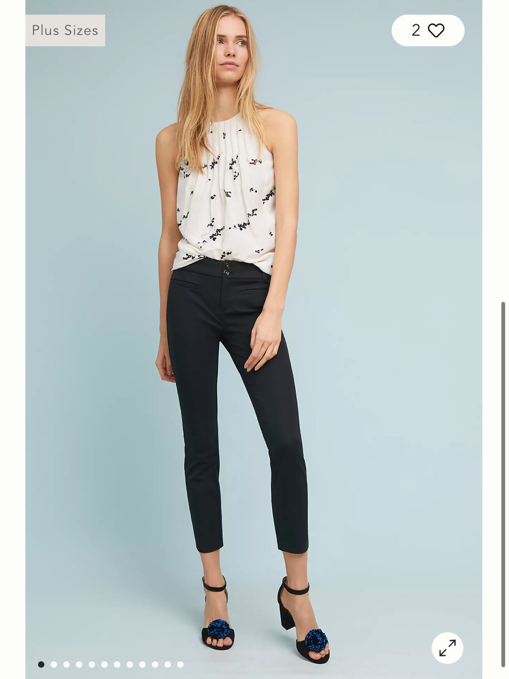 Anthropologie the essential slim pant